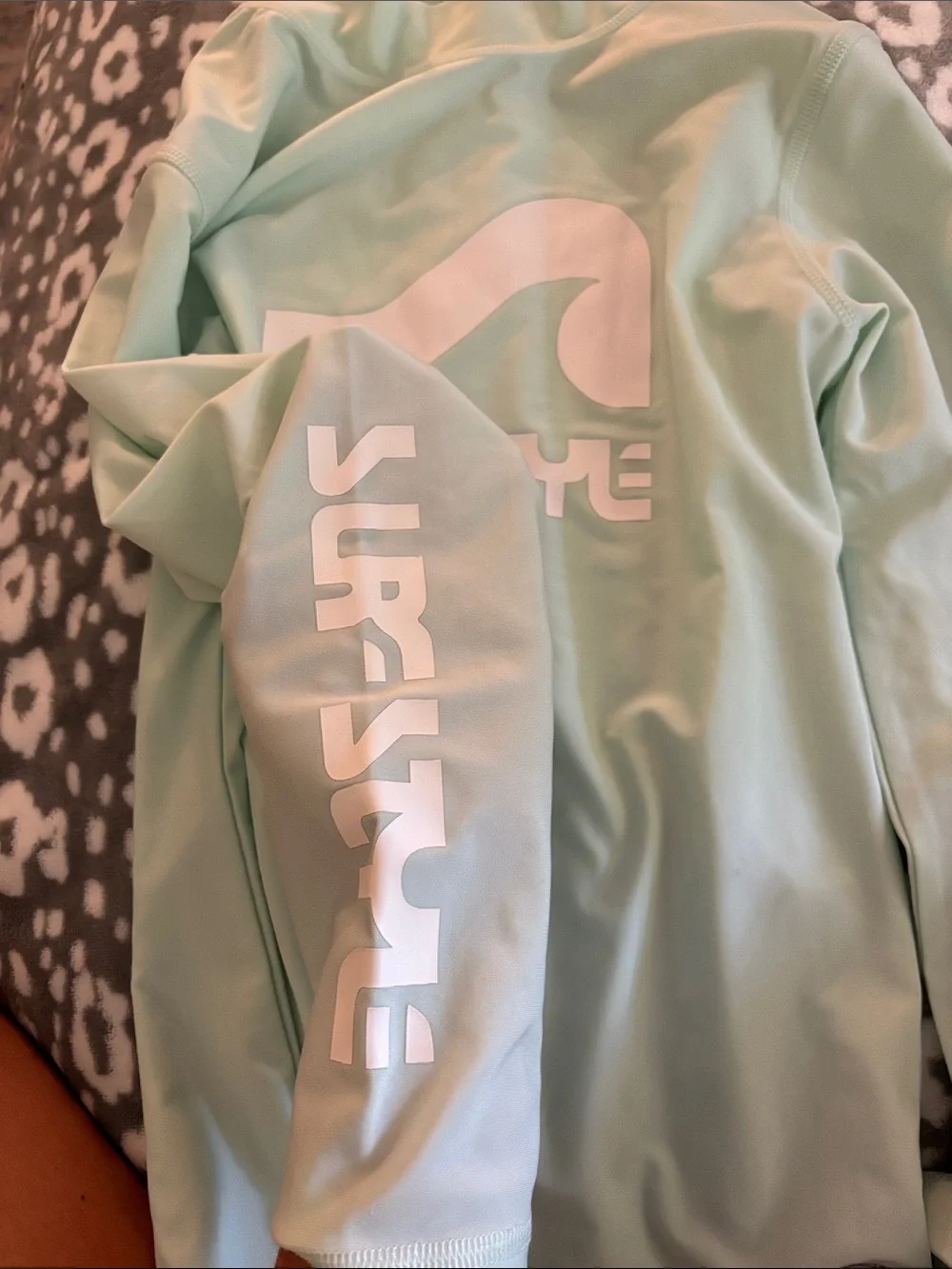 Salt Life Mint Green Performance Long Sleeve Rash Guard